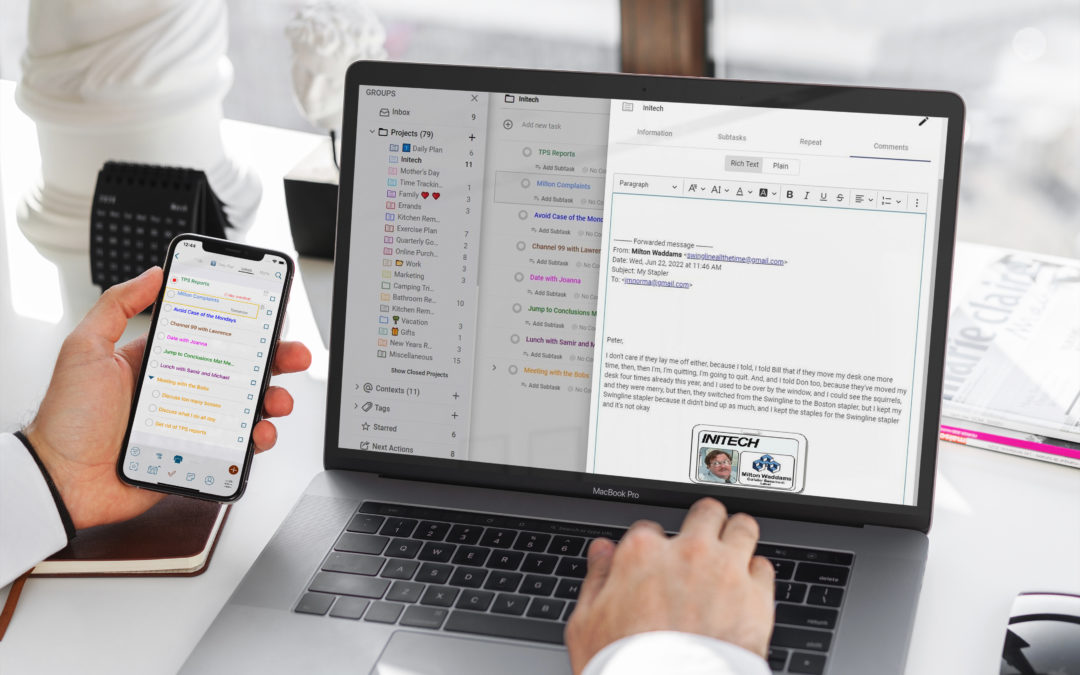 Email to Task, you ask?