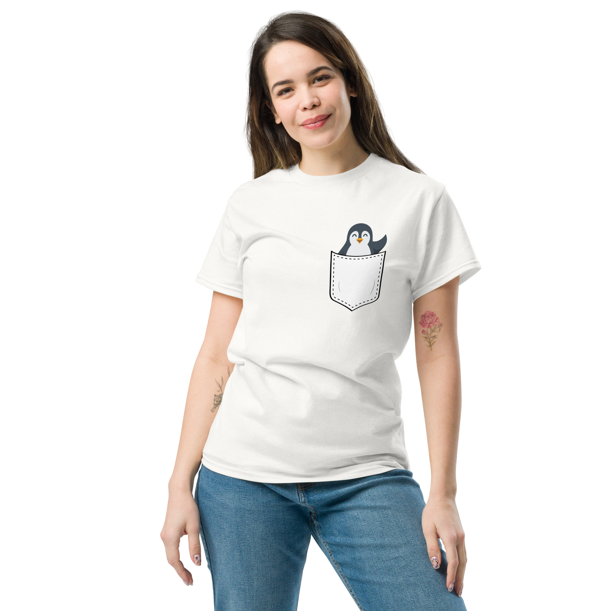 Pip Pocket Peek Unisex Tee