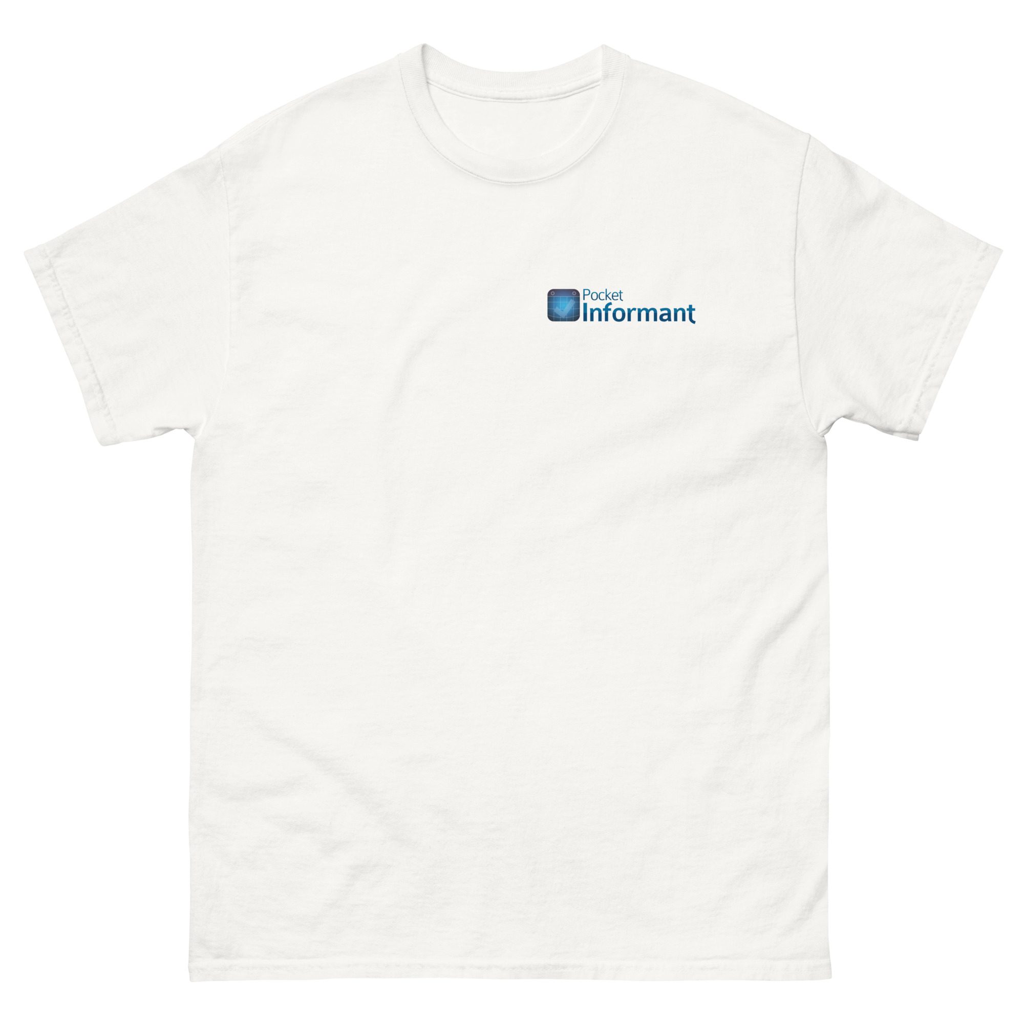 Classic Unisex Pocket Informant Logo Tee (Light)
