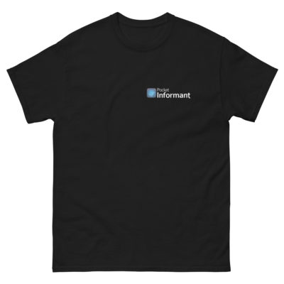 Classic Unisex Pocket Informant Logo Tee (Dark)