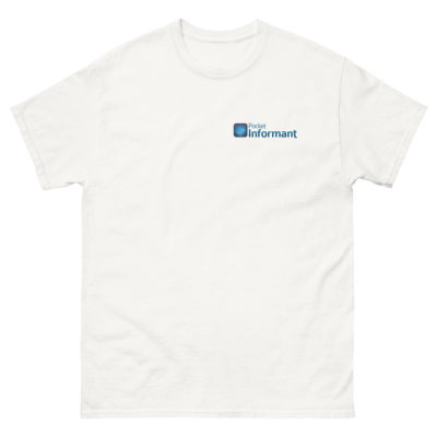 Classic Unisex Pocket Informant Logo Tee (Light)